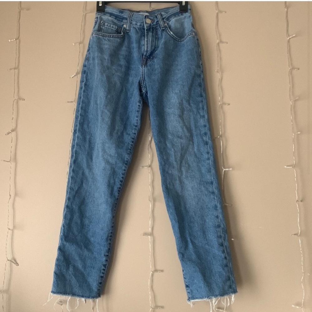 Mom jeans medium wash